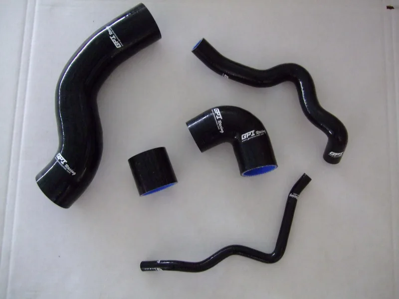 Черный силиконовый шланг радиатора для 1996-2005 VW GOLF/JETTA/BORA MARK 4 MK IV A4 PQ34 1 8 T 1998 1999 2000 2001