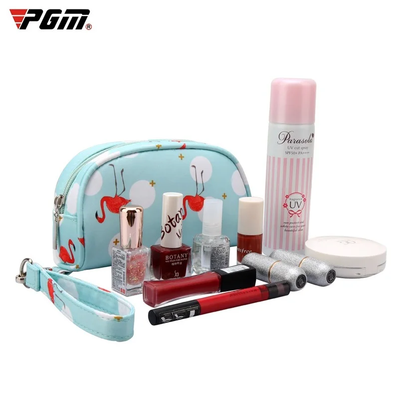 PGM Unisex Golf Pouch Bag Waterproof Mini Handbag Cell Phone Pouch Makeup Cosmetic Multifunctional Nylon Hand Bag for Women