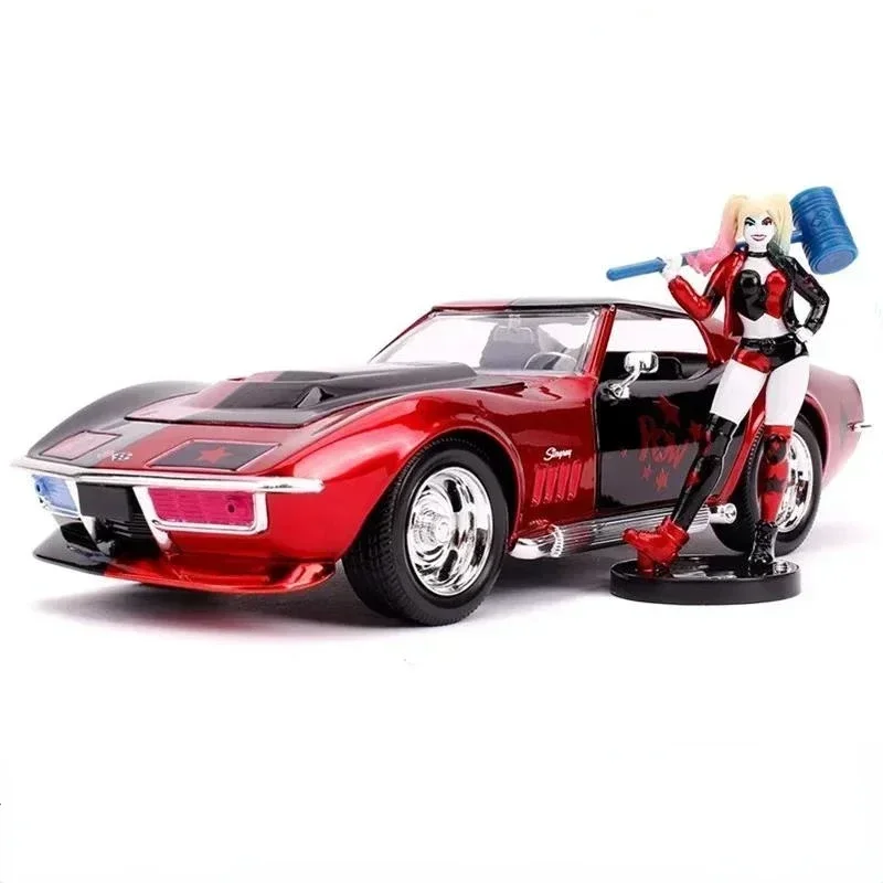 Jada 1:24 Chevrolet Corvette Ugly Girl литая под давлением модель автомобиля из металлического