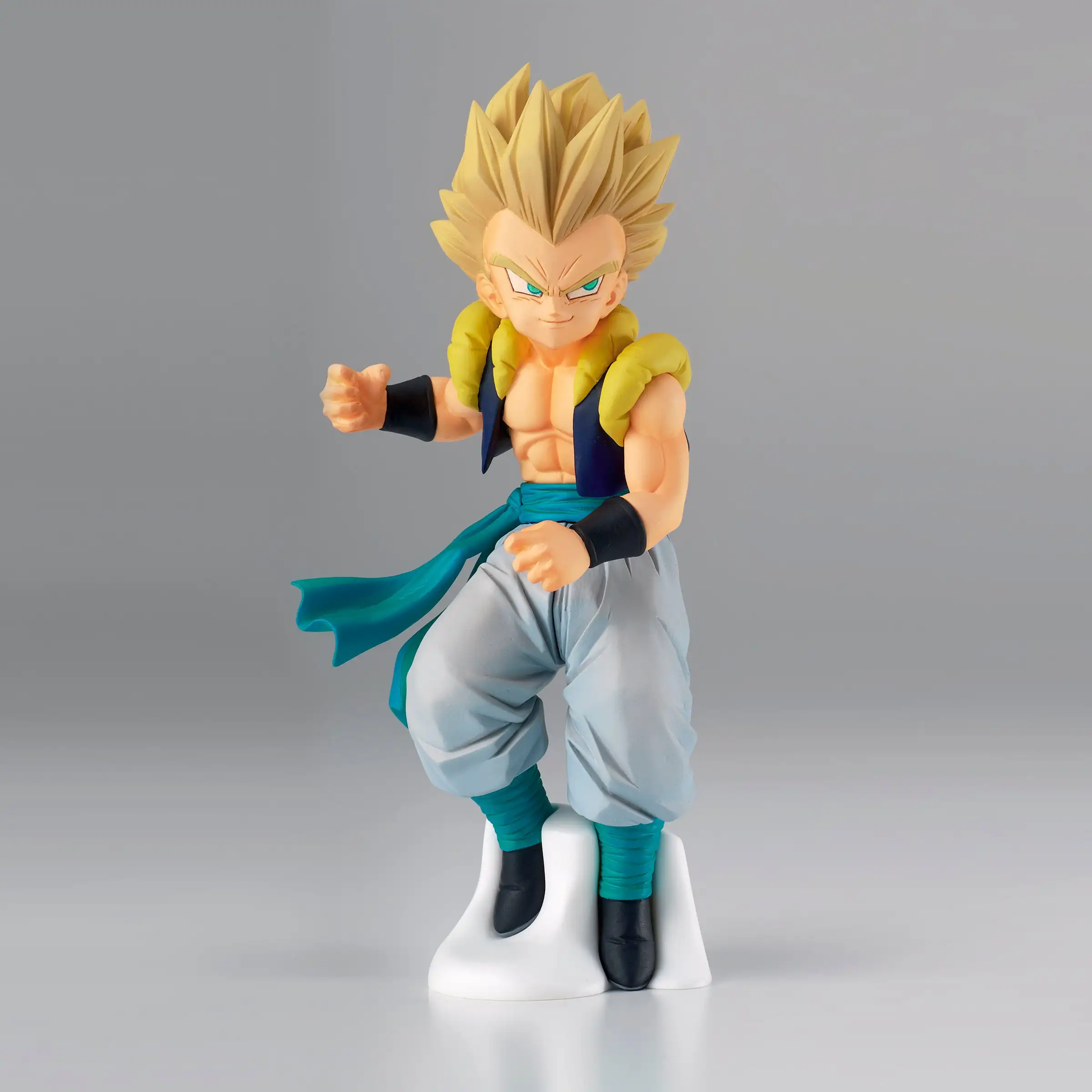 

BANDAI Banpresto Gotenks Dragon Ball Z Solid Edge Works Vol.6 Ver.B Super Saiyan Figure 13cm Model Toys Gift HBP-18740