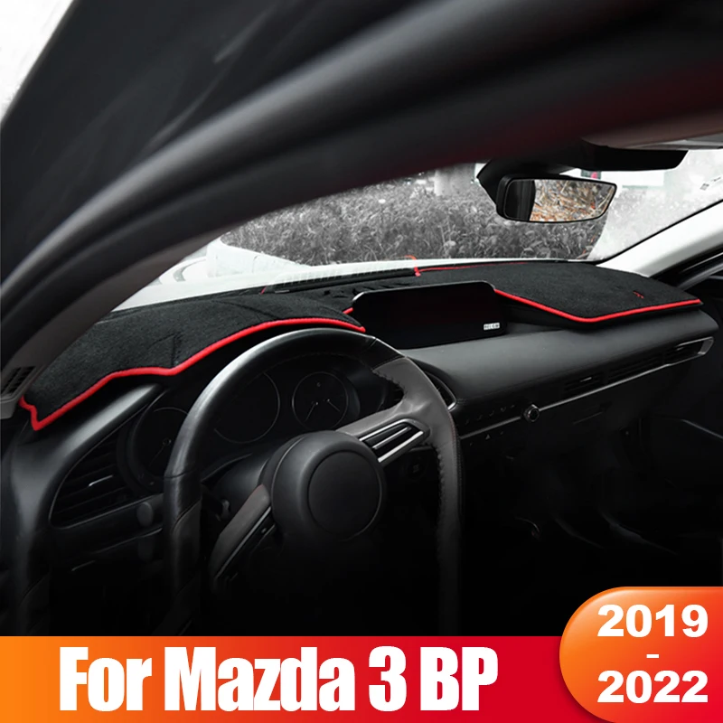 

For Mazda 3 BP Axela 2019 2020 2021 2022 Car Dashboard Sun Shade Cover Pad Instrument Desk Non-slip Mat Interior Accessories