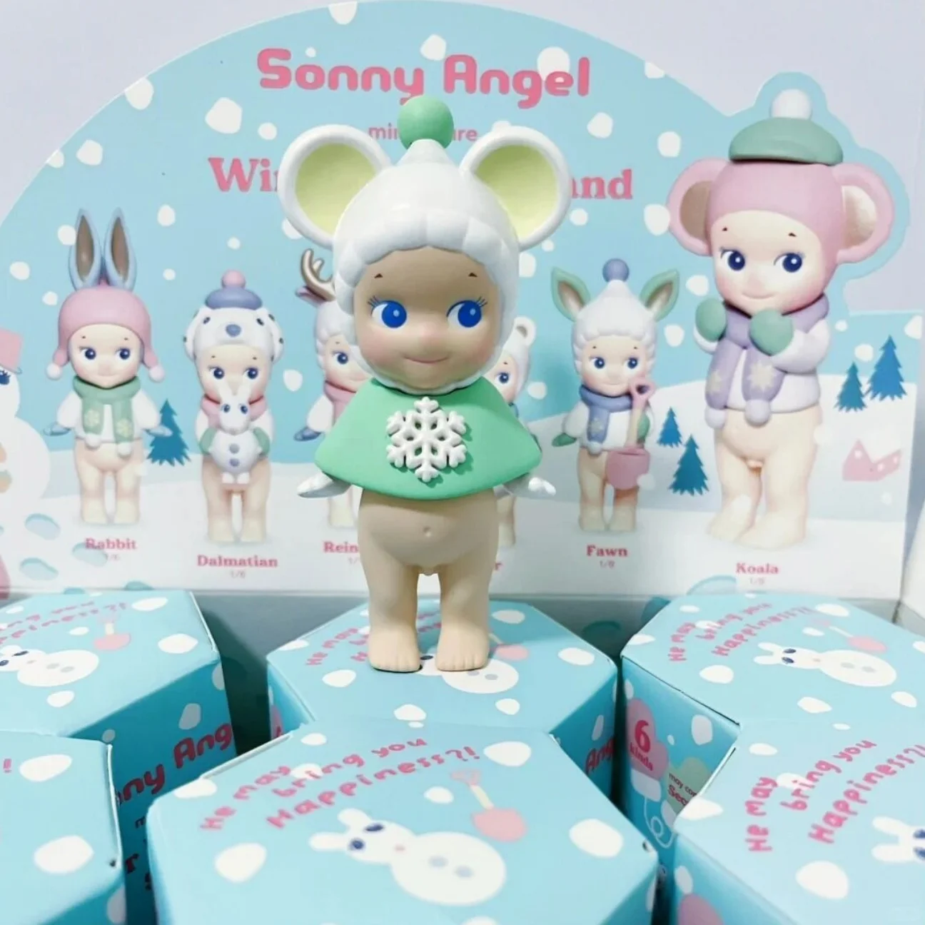 Kawaii Sonny Angel мини-кукла слепая коробка серии игрушечные модели кукол автомобильные