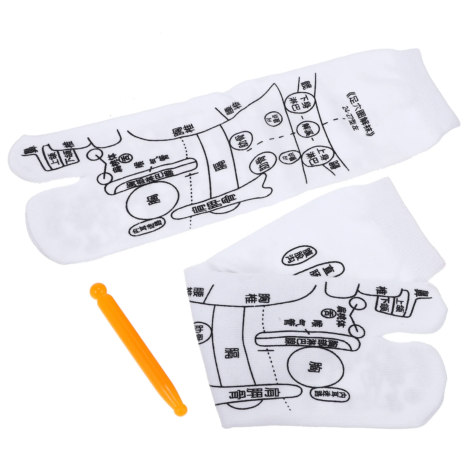 Носки для педикюра массаж ног точечный пар рефлексология и инструменты