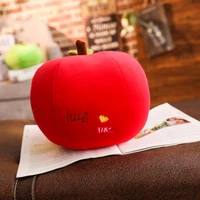 kawaii pillows cute apple plush toy christmas plush toy red apple green apple creative christmas gift