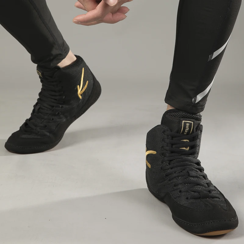 Brand New Wrestling Boxing Boots Men's and Women's Professional Training Sneakers Men's Fighting Combat Shoes Size 36-45