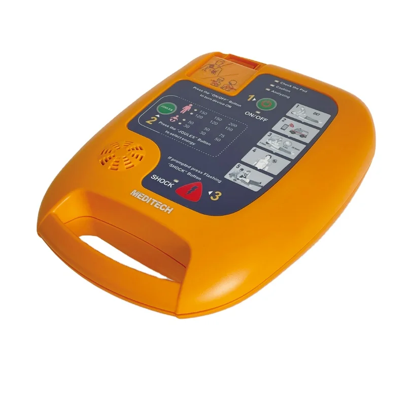

Amazing Biphasic AED with select able energy and 2 Languages to choose