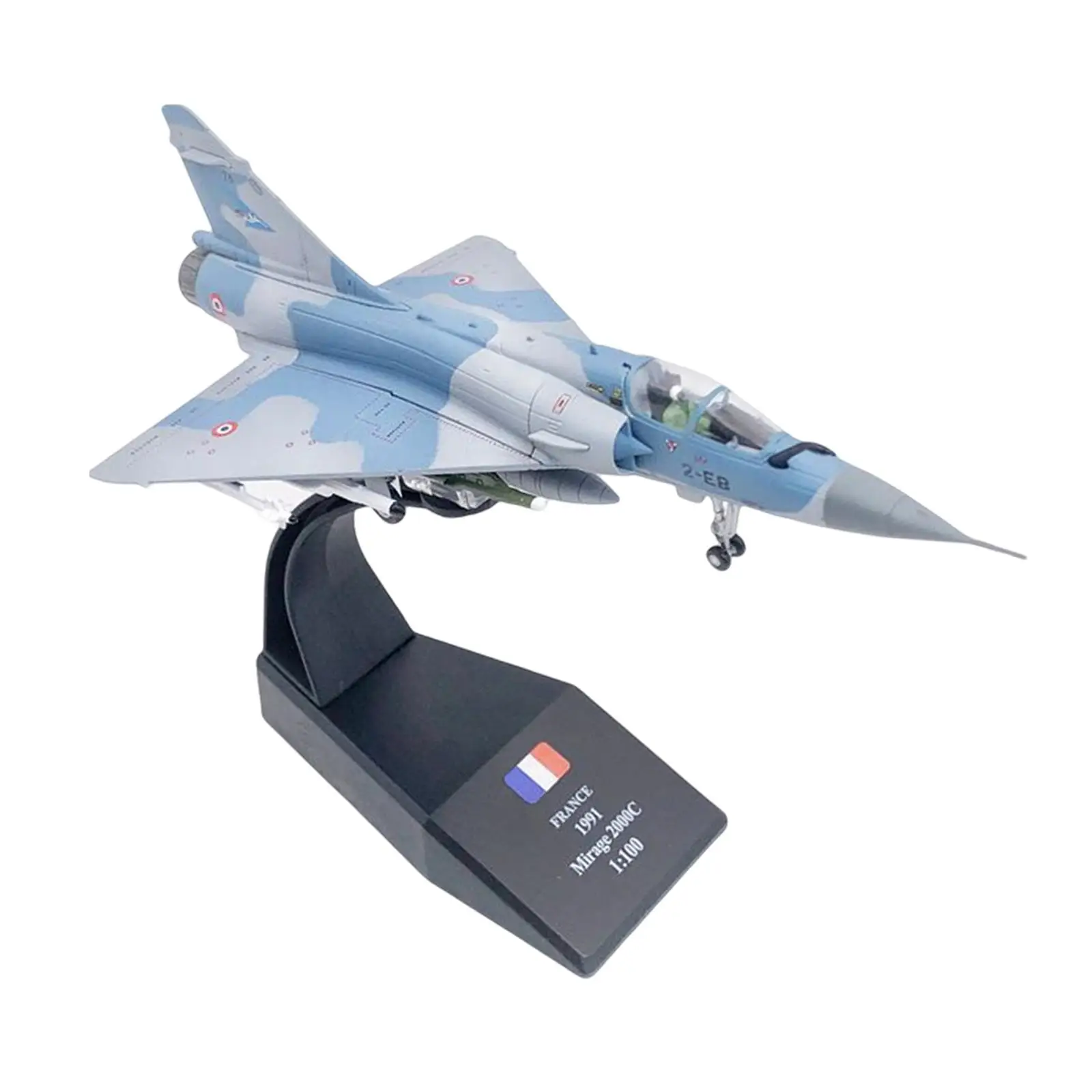 

1/100 2000 Aircraft Model with Stand, Professional ,16.2cmx9.1cm for Home Office Miniature Static Display Ornaments