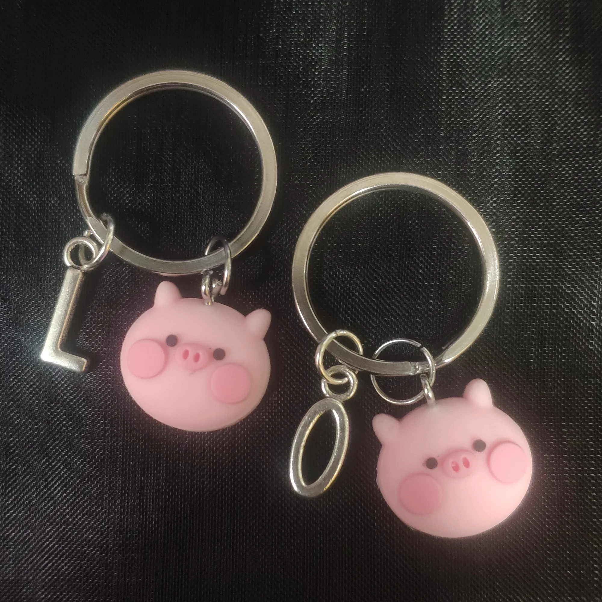 Cute Pig Keychains Creative Kids Toys Pig Cartoon Keychains Child Gift