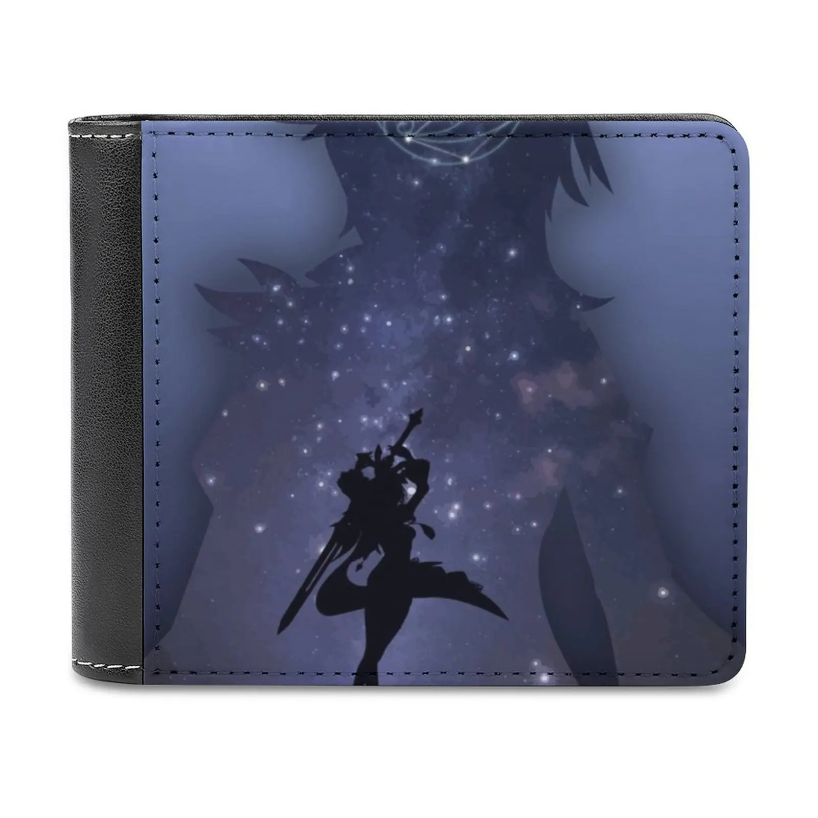 

Кожаные мужские кошельки Eula Genshin с ударным рисунком, Лидер продаж, новый мужской кошелек, трендовый кошелек для карт Eula Genshim Impact