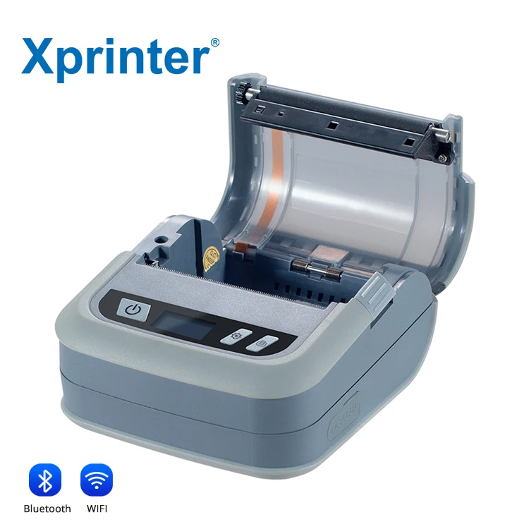Фото Портативный принтер чеков Xprinter XP-P323B, устройство для печати этикеток, бесчернильный принтер с LED-экраном и поддержкой различных команд №2