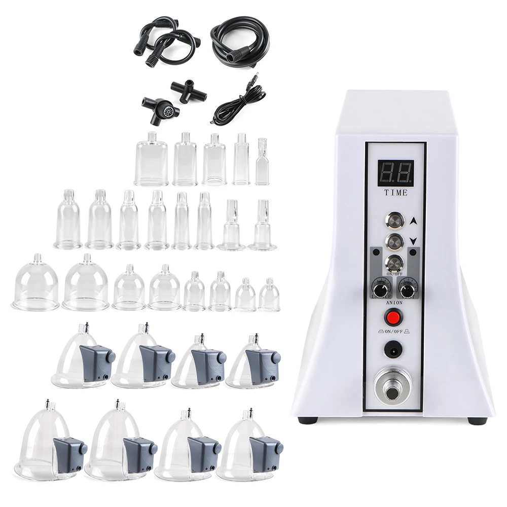 

35Cups Vacuum Therapy Massage Slimming Bust Enlarger Breast Enhancement BIO body shaping buttocks butt booty Lifting machine