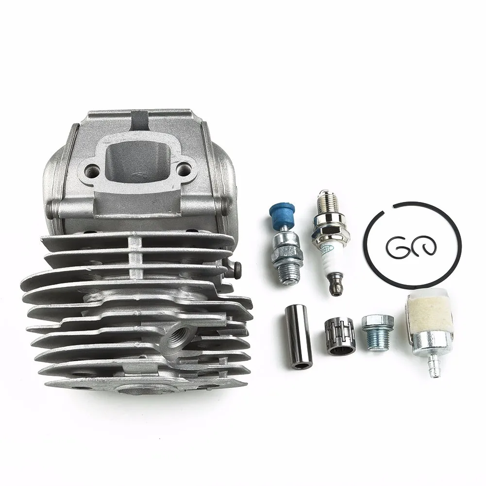 

Поршень цилиндра 43 мм в сборе для Husqvarna 545 545XP 550 550XP JONSERED CS2252 CS2253, запасная часть цилиндра 577 76 47 06