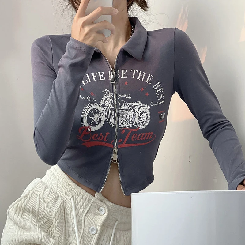 Уличная одежда Gidyq Женская толстовка в американском стиле модная повседневная