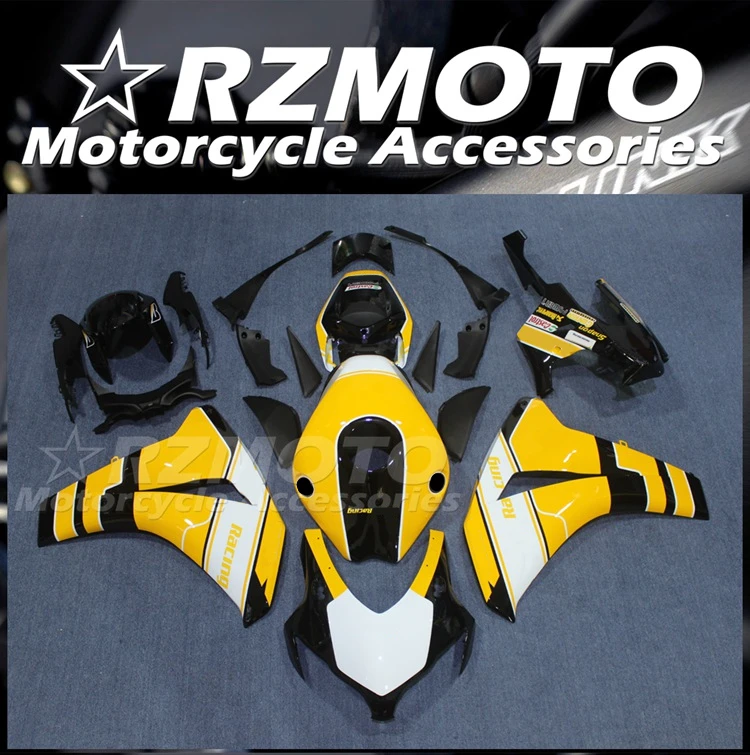 

New ABS Fairings Kit Fit For Fit Honda CBR1000RR 2008 2009 2010 2011 08 09 10 11 Fairing Kit Body Shell Custom Free Black Yellow