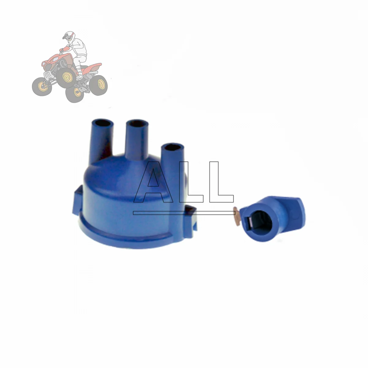 

Distributor Cap and Rotor for Kinroad Joyner 650 Buggy Off Road Sand Viper Spider Goka LJ276 Commando FDQ-1-50000 FDQ-60000