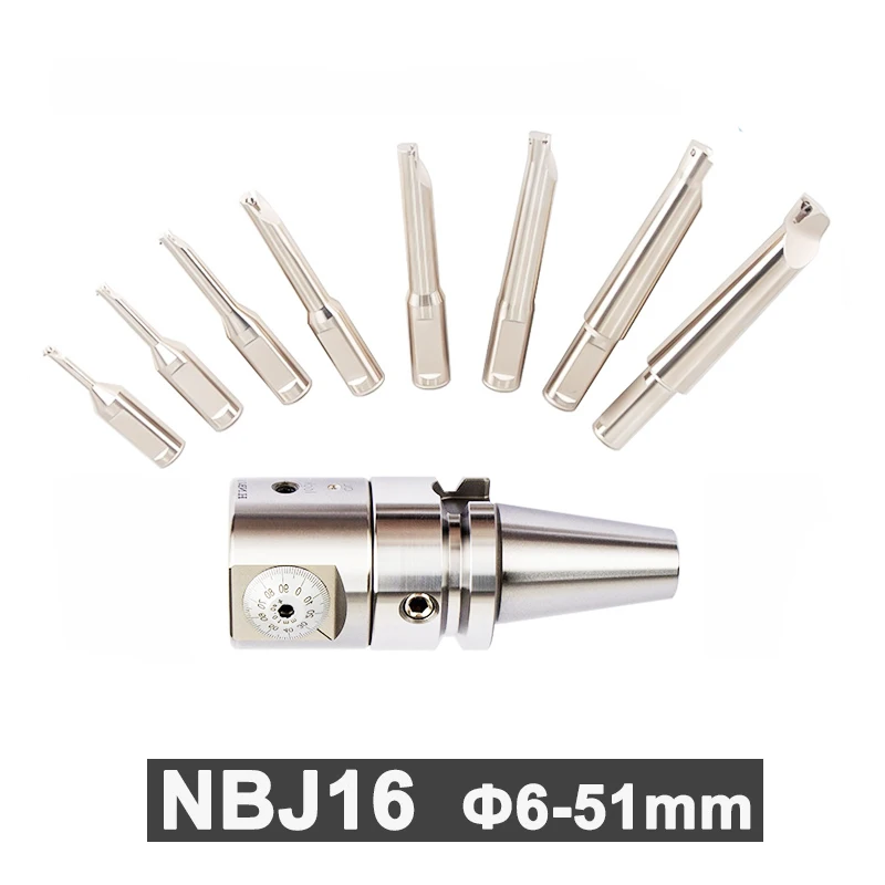 

NBJ16 Boring Tool Set BT30 BT40 NT40 R8 MTA MTB NBJ16 SK40 C20 HSK63A CNC Boring Machine Boring Cutter Tool Holder