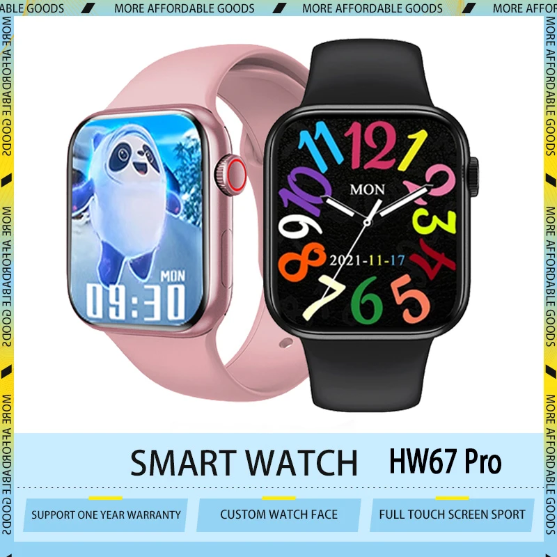 

HW67 Pro Max Men Smart Watch 1.9 Inch Series 7 NFC Voice Assistant Payment Bluetooth Call Women Smartwatch PK Dt100 W37 W27 HW22