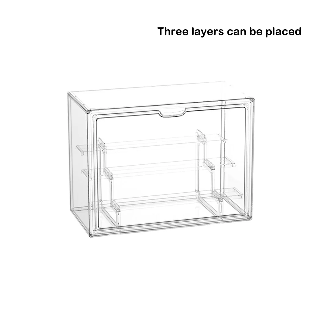 

Acrylic Transparent Blind Box Hand-made Doll Case Models Souvenirs Display Storage Boxes Dustproof for Cabinet Showcase