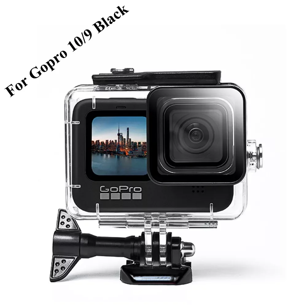 

Diving Waterproof Case Housing For Gopro Hero 9 Black action Camera Underwater 50M Protection Shell Box for Gopro 10 Accessories