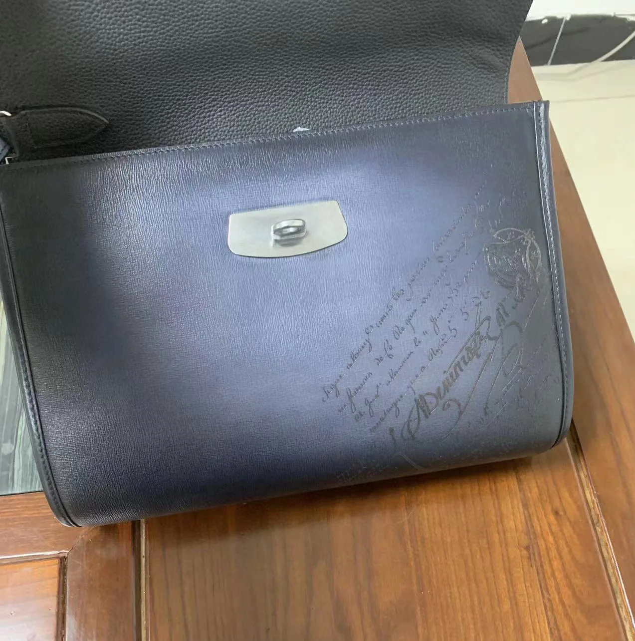 Кожаная сумка-мессенджер Seetoo Scritto цветной пользовательский узор индивидуальный