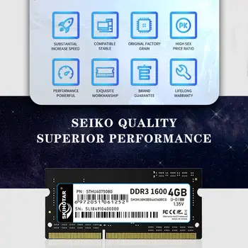 SKIHOTAR DDR3 DDR4 SoDimm Ram Notebook Memory Module DDR3 4GB 8GB 16GB 1333MHZ 1600MHZ 3200MHZ PC4 Memoria RAMS 2