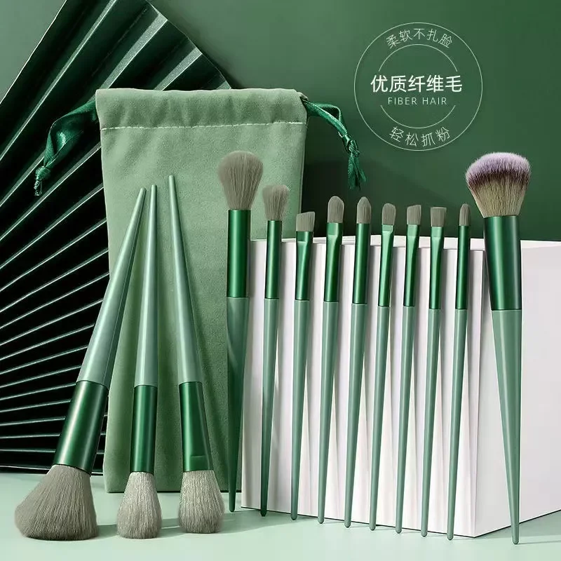 

NEW2023 13 Sijiqing novice makeup brush set full set of portable blush brush nose shadow brush powder painting beauty tools.