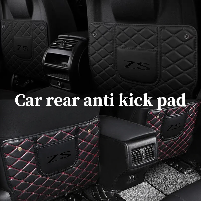 Фото Для MG Anti-Child-Kick Pad Защитная накладка на заднее сиденье Автомобильное хранилище HS RX5 RX8 350 550 GS GT Hector Gundam №5