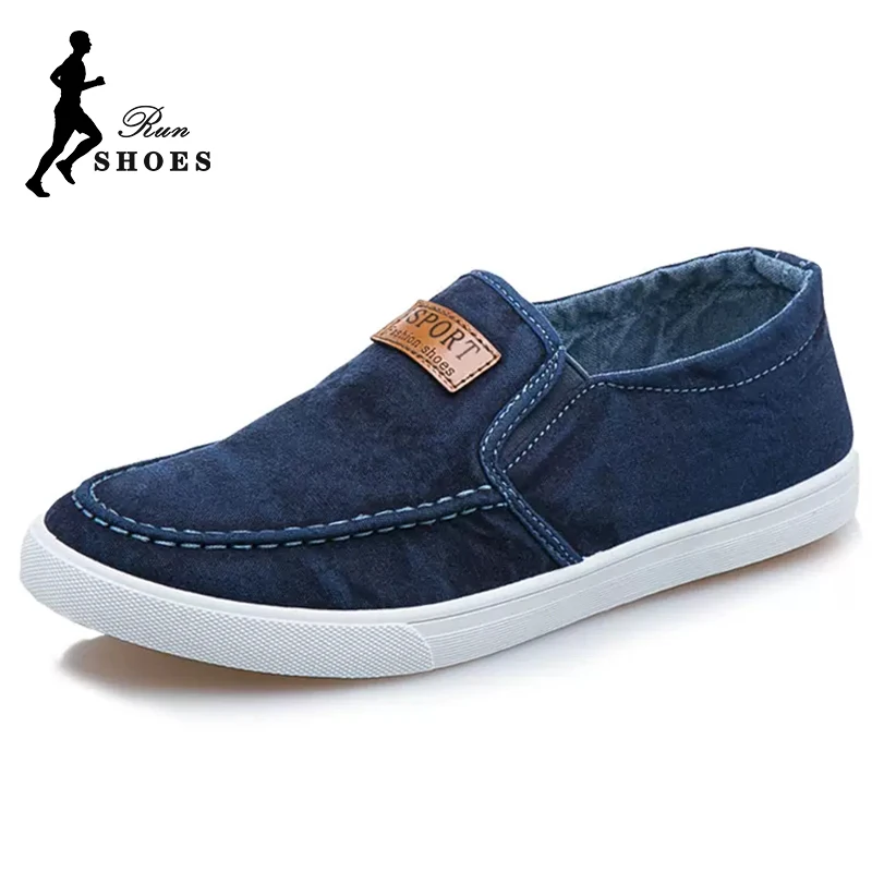 

Men Shoes 2023 Spring And Summer Breathable Men's Sneakers Korean Version All-match Sports Leisure Canvas Slip-On Cloth Sneakers