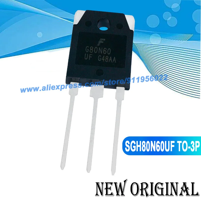 (5 Pieces) SGH80N60UF G80N60UF TO-3P 600V / 5N3011 H5N3011P 300V 88A / FDA28N50F 28N50F / GT60M324 60M324 TO-3P