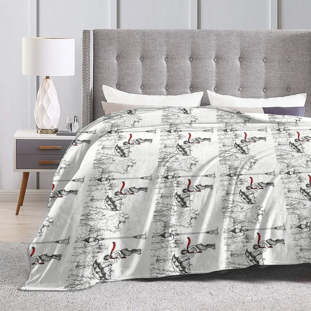 Одеяло в виде льва ведьмы и гардероба мягкое теплое Фланелевое покрывало для