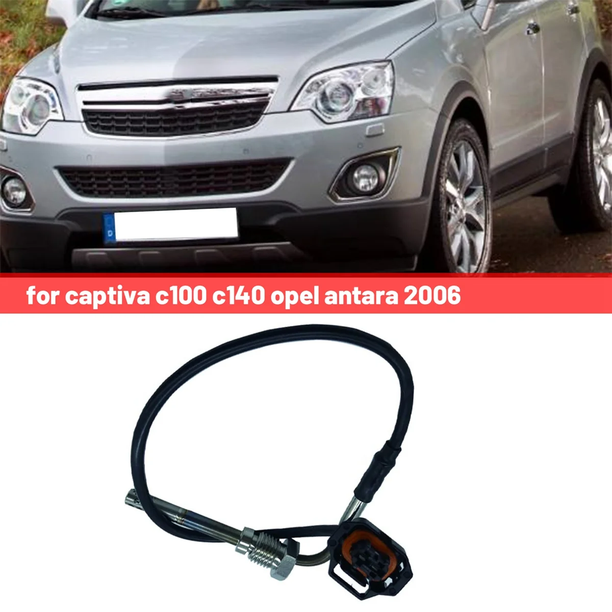 

25183662 96436268 Exhaust Gas Temperature Sensor Auto for Chevrolet Captiva C100 C140 Opel Antara 2006