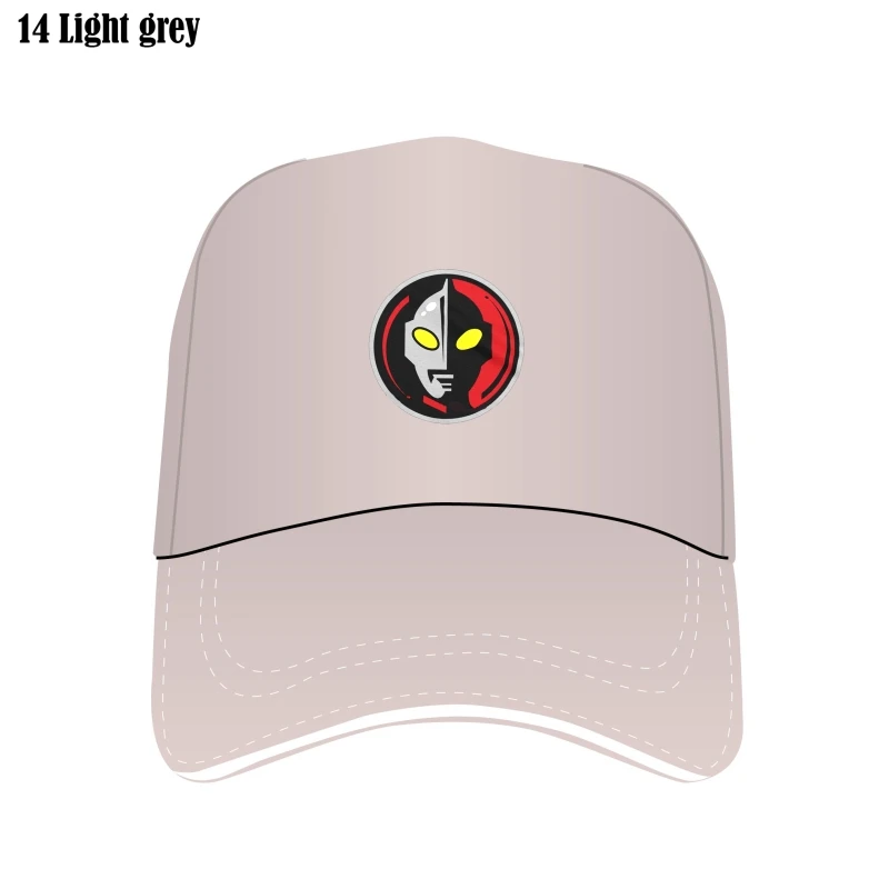 

Ultraman Japanese Manga Anime Superhero Cotton Bill Hats Men Custom Hat