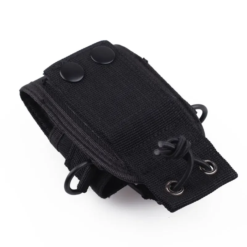2PCS MSC-20A Walkie-Talkie Universal Nylon Pouch Bag Holster Carry Case for Baofeng Radio UV-5R UV-9R GT-3 UV82 TH-UV8000D MD380