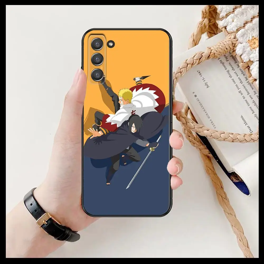 Чехол для телефона с принтом Наруто Против Саске чехол SamSung Galaxy s6 s7 S8 S9 S10E S20 S21 S5 S30