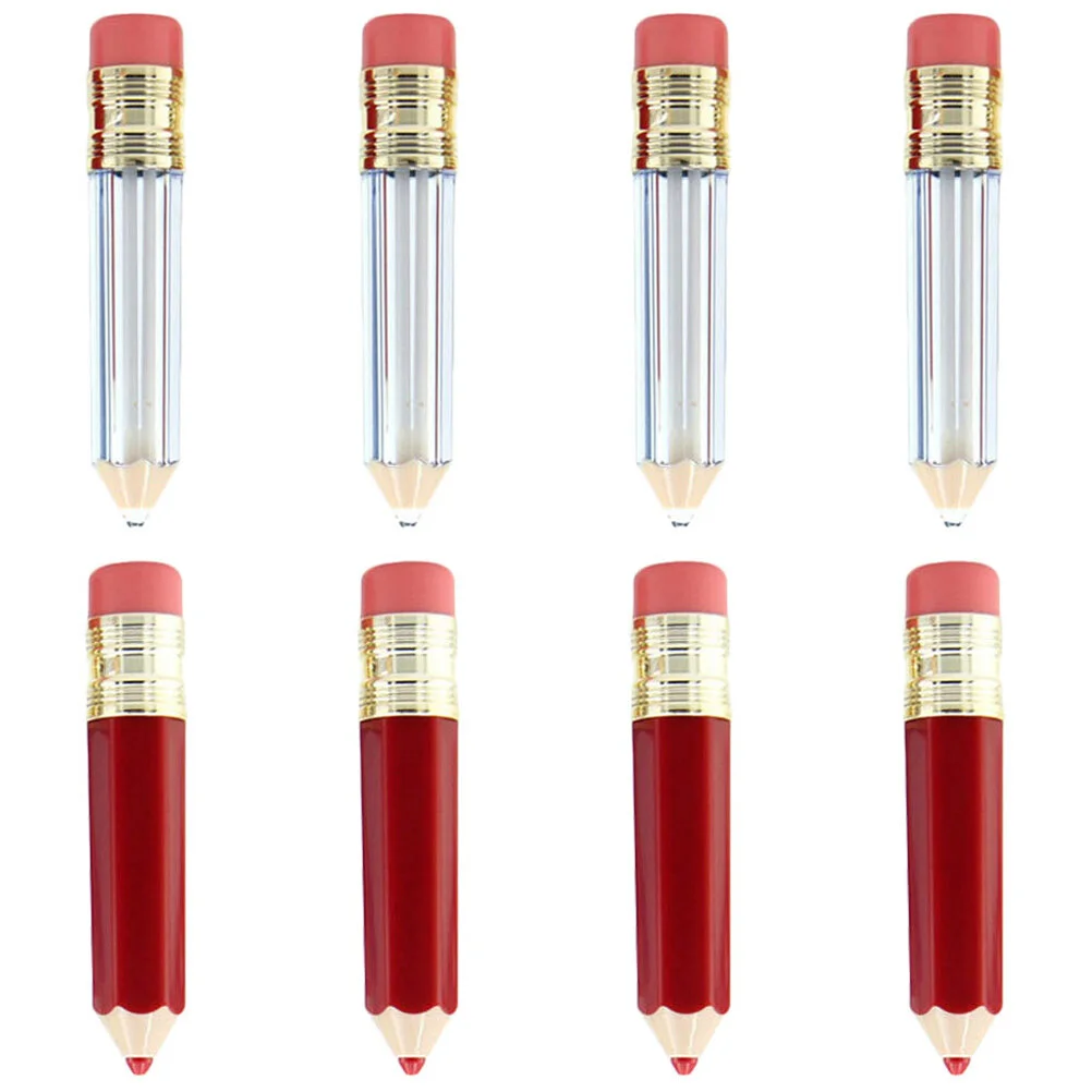 

8 Pcs Lip Gloss Lipstick Empty Tube Sheer Tubes Starter Kit Small Business Air Traffic Control Plastic Containers Bulk