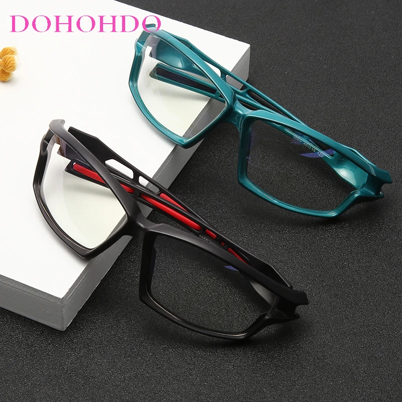 DOHOHDO новые очки с защитой от синего света оправа для мужчин и женщин прозрачные