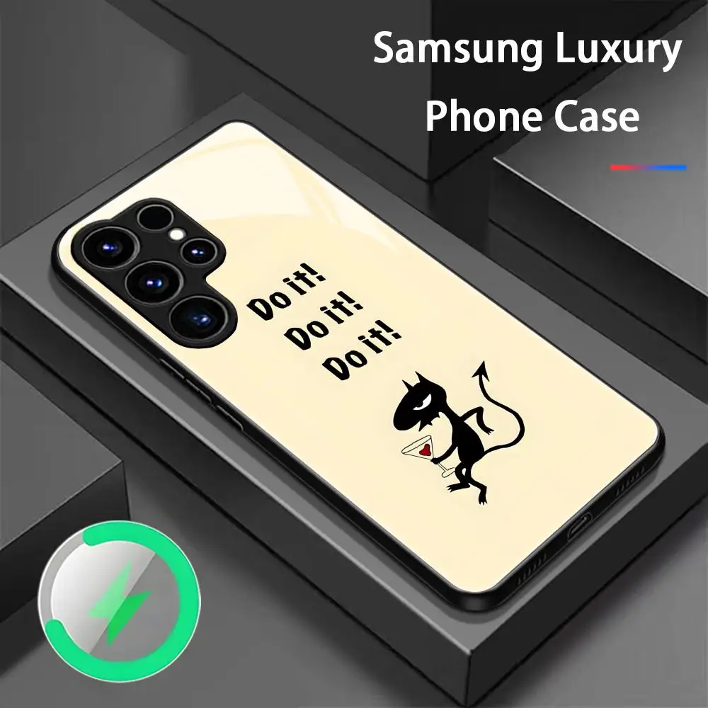 Фото Чехол для телефона Luci Disenchantment в стиле аниме для Samsung S26 S25 S24 S23 S22 S21 S20 Plus Ultra, стеклянный магнитный чехол №2