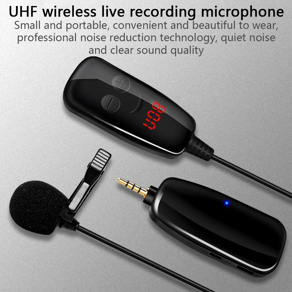 

UHF Wireless Headset Microphone Universal Mobile Phone Laptop Mic Amplifier Receiver Stage Speakers for Lectures