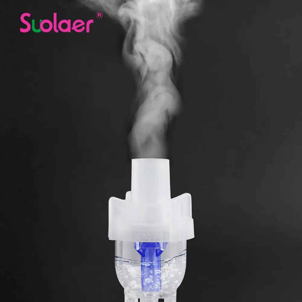 10/6ML Medical Atomized Cup Allergy Inhaler Atomized Cup Air Compressor Nebulizer Medicine Bottle Tank Home Aerosol Medication