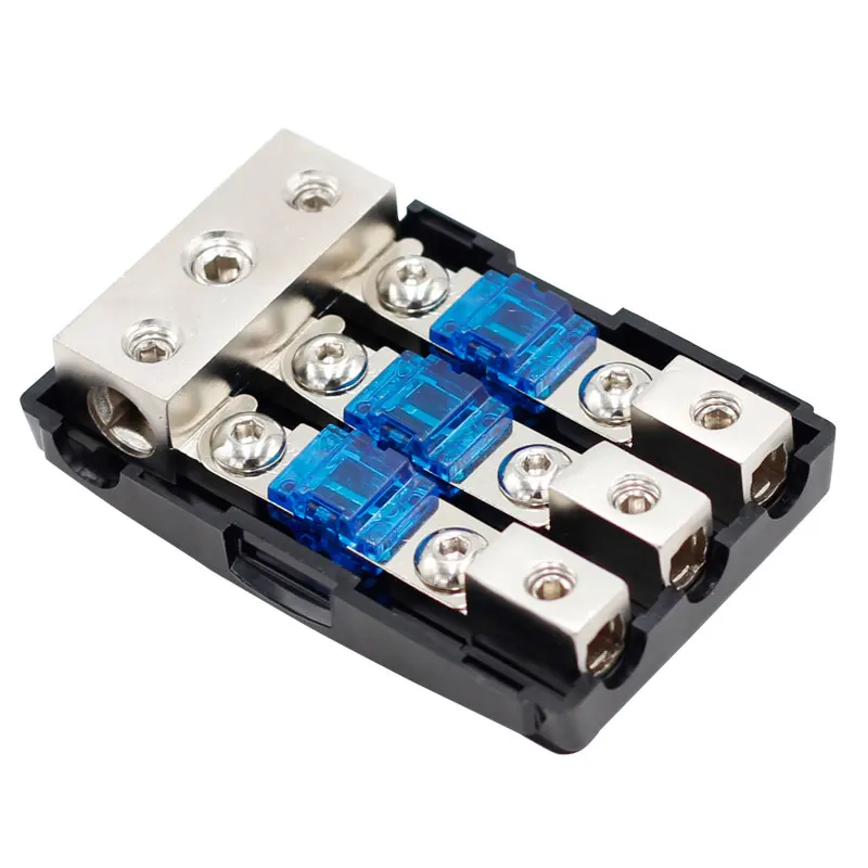 Синий блок предохранителей 12 в 60 А 2 комплекта цинковый сплав автомобильный