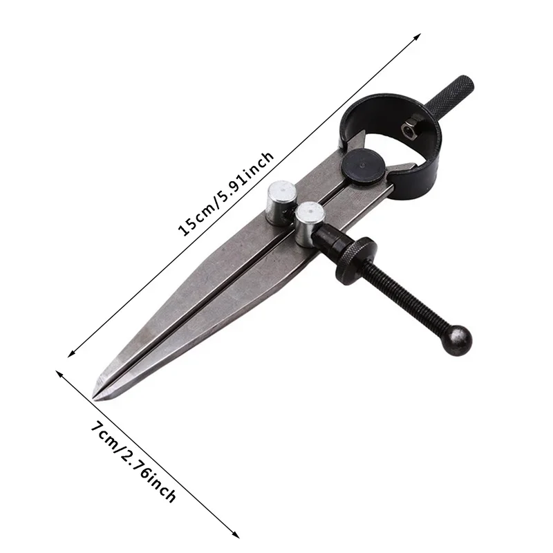 Модный делительный Компас для кожевенного шва инструмент измерения расстояния