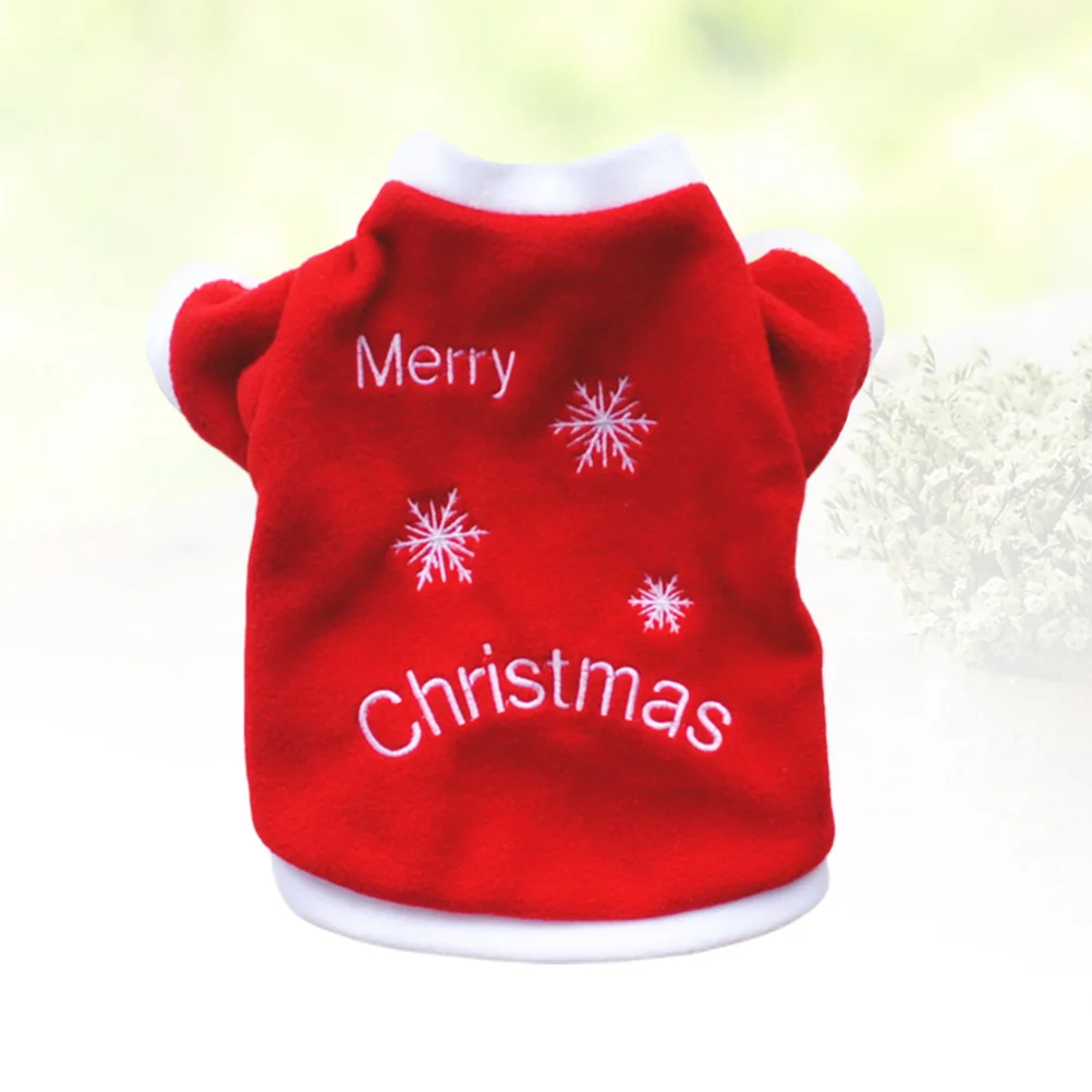 

Puppy for Party Costume Winter Sweatshirt Photo Props Stylish Fashion Christmas 1pc