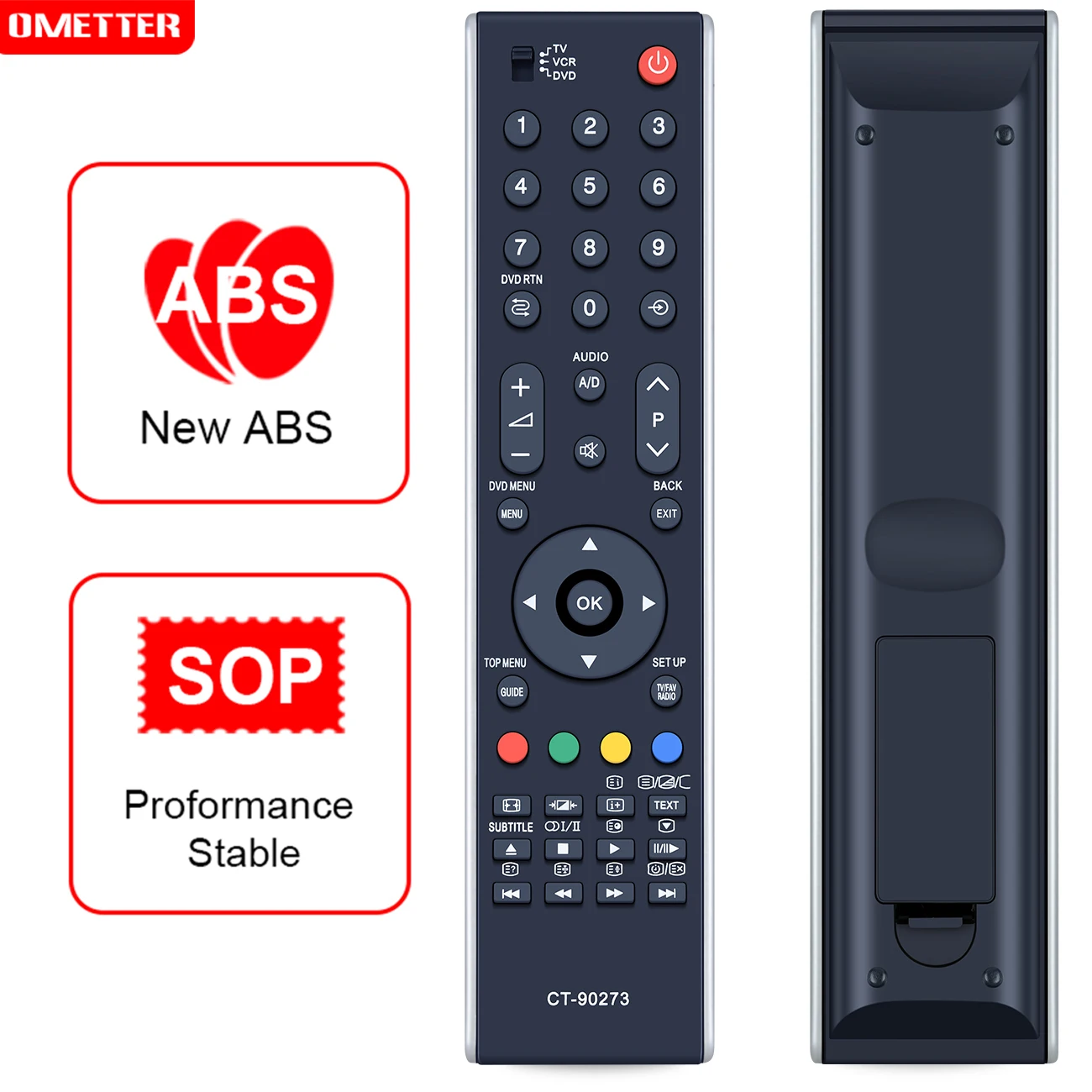 

New TV Remote Control CT-90273 CT-90274 fits for Toshiba Plasma TV 32C3030D 37C3030D 37X3030D 42C3030D 42X3030D