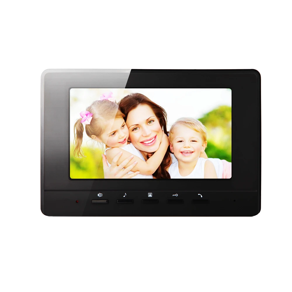 

Видеодомофон TFT 7 дюймов, цветной, для проводной дверной звонок, дверей, звонков, мониторов