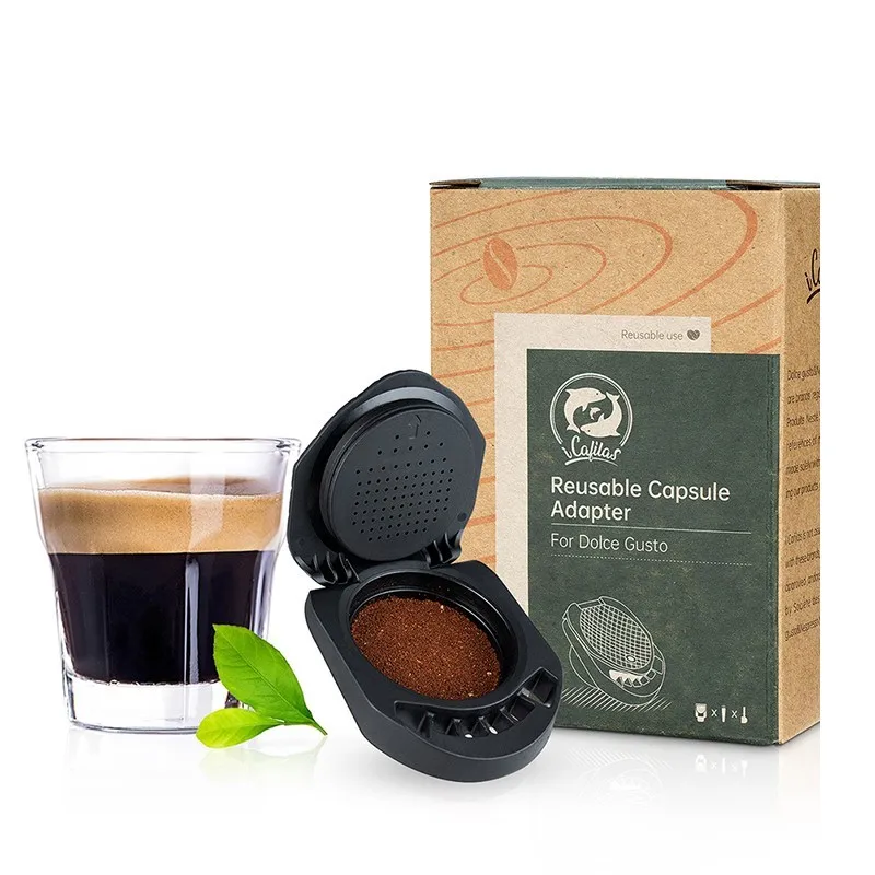 

Home Office Reusable Capsule Adapter Dolce Gusto Coffee Capsule Conversion Compatible With Piccolo Machine Coffee Accessories