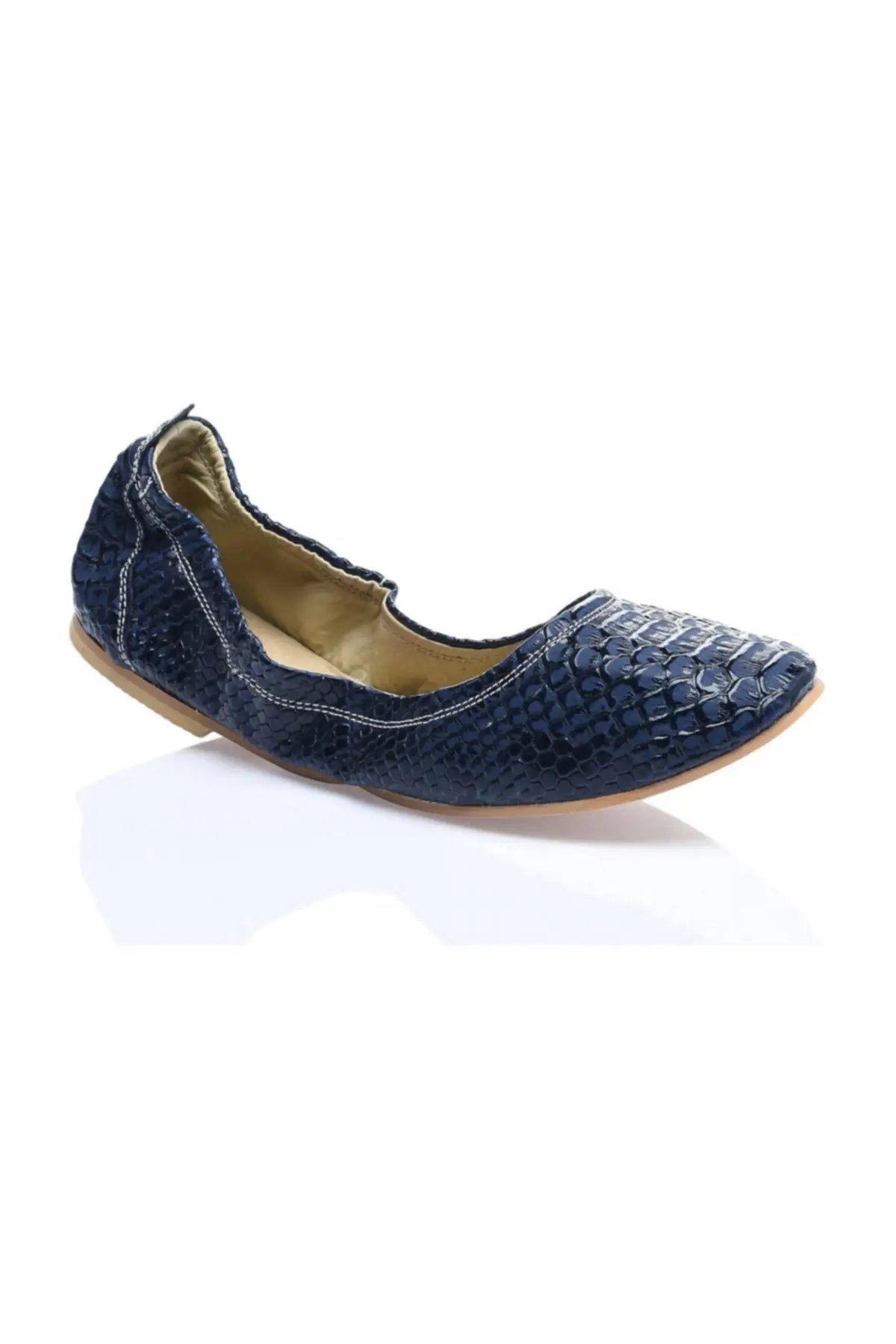 

Women Flats Shoes Navy Blue Foldable Fashion Flats For Ladies Casual Shoes Elegant Flat Summer Footwear