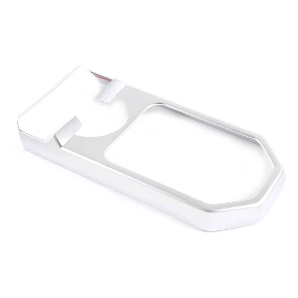 

Car Central Control Gear Shift Panel Frame Cover Trim Sticker for Land Rover Discovery 3 LR3 04-09(Silver)