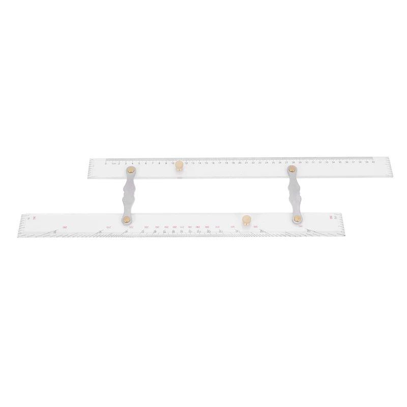 

4X Marine Ruler Parallel Ruler Nautical Charts Parallel Ruler Mapping Points To Pull Parallel Ruler 450MM