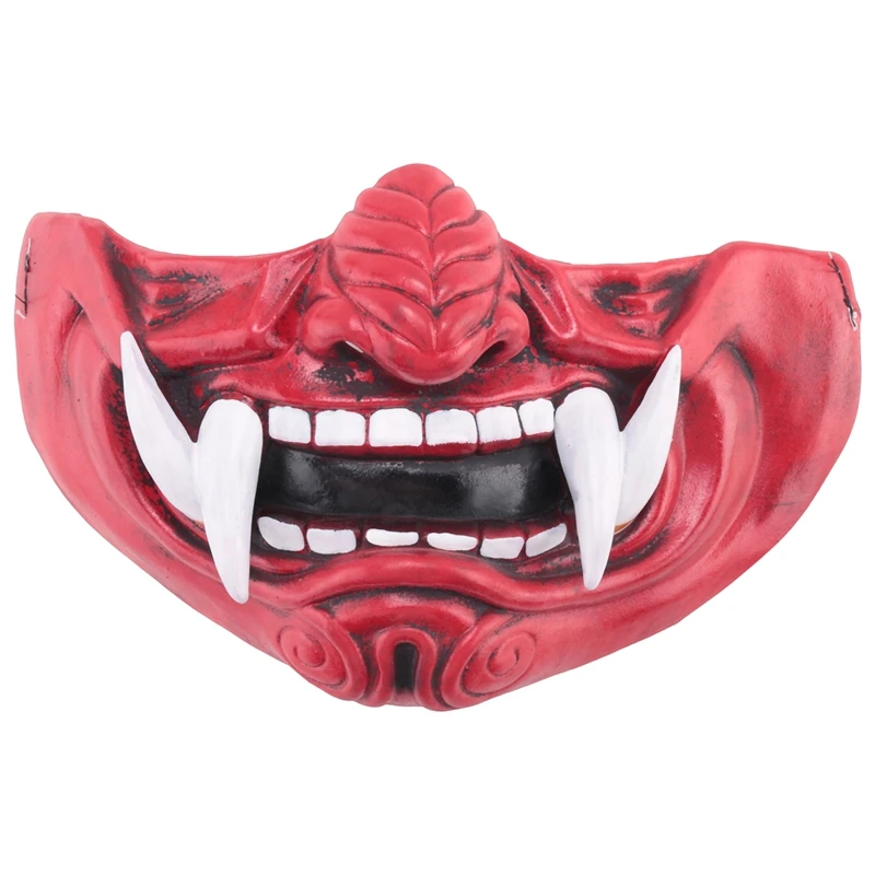 Чехол для лица на Хэллоуин чехол с изображением японского демона пражны призрака