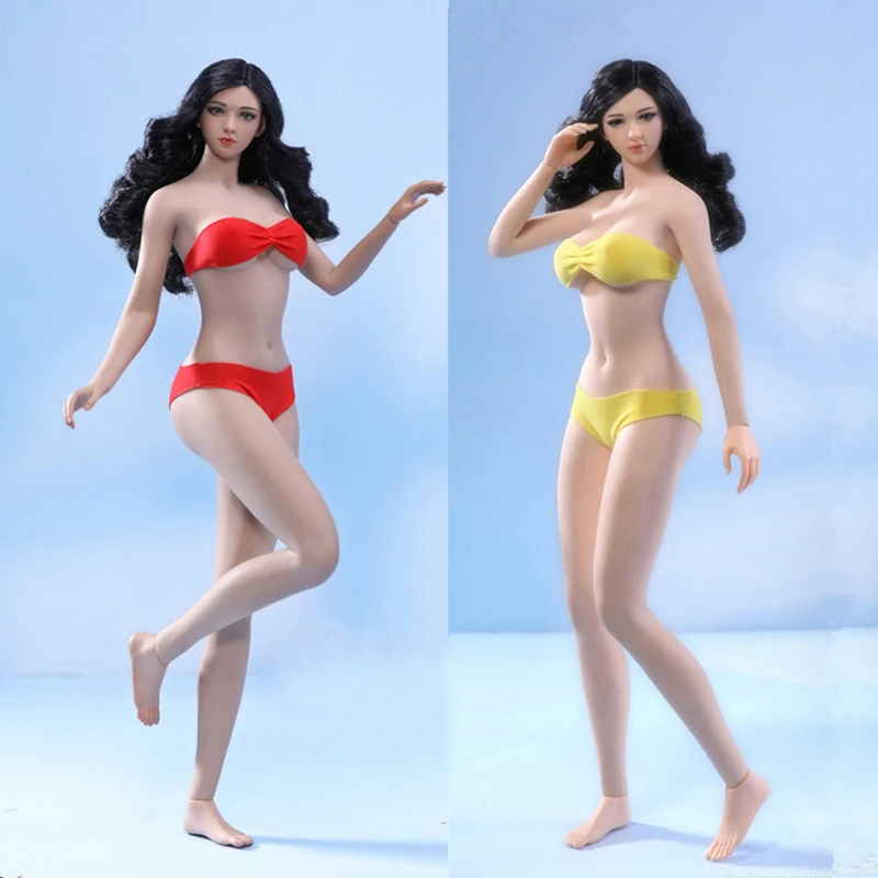 

PHMB2022-S48 / PHMB2022-S49 1/6 Tbleague, стальное бесшовное женское тело со съемными ногами, средней грудью, бледное/Солнечное тело